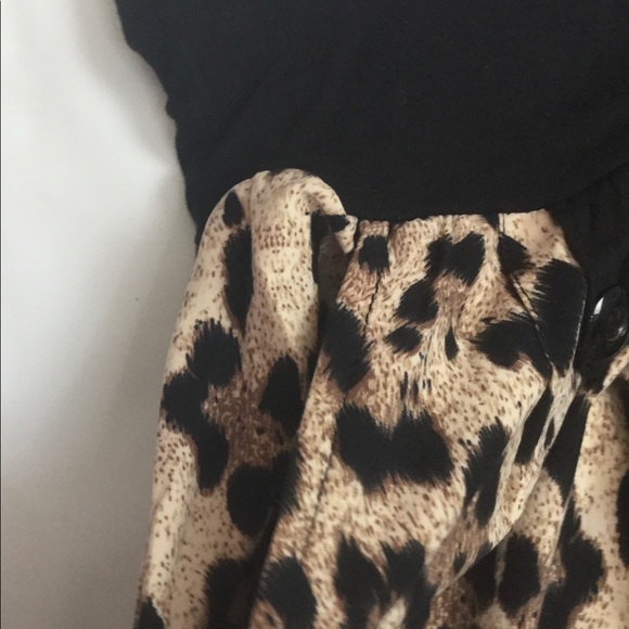 Jeanie leopard print pants Meng Diou size m/l - Picture 3 of 5
